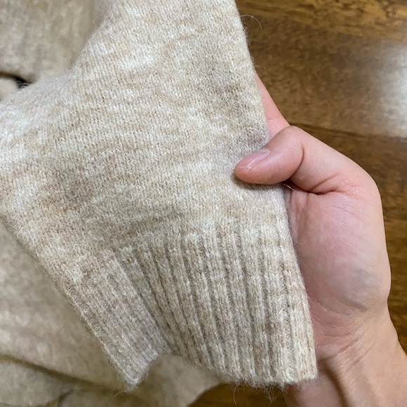 The Group by Babaton Bandini Wool Blend Wrap Sweater Small - Picture 2 of 2